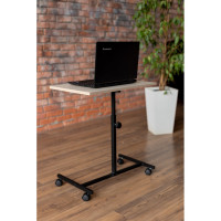 Компьютерный стол Титан Мета СЛКС-7, ясень шимо светлый 4670026243475