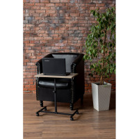 Компьютерный стол Титан Мета СЛКС-7, ясень шимо светлый 4670026243475