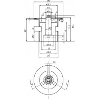 Хромированный сифон для раковины Kopfgescheit KG-A100