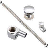 Хромированный сифон для раковины Kopfgescheit KG-A100