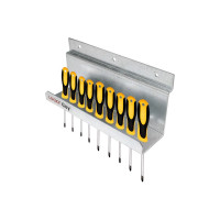 Держатель для отверток Lucky Guy 9 посадочных мест, оцинк. 680 04 Т01-02 0LG