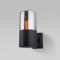 Садово-парковый светильник Elektrostandard 35125 U Roil чёрный дымчатый плафон a055630