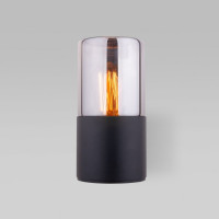 Садово-парковый светильник Elektrostandard 35125 U Roil чёрный дымчатый плафон a055630