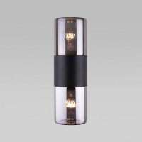 Садово-парковый светильник Elektrostandard 35125 D Roil чёрный дымчатый плафон a055636