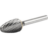 Борфреза твердосплавная форма F (16х25 мм; хвостовик 6 мм) NORGAU 077130160