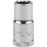 Головка торцевая 12-гранная, тип ND20-7 (7 мм; 1/4") NORGAU 064502070