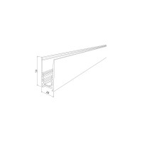 Накладной шинопровод Elektrostandard Slim Magnetic черный 1 м 85085 a057185