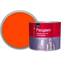 Эмаль Расцвет ПФ-115 оранжевая, 1.9 кг 9299