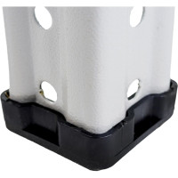 Стеллаж ООО ФУРАМА СТФЛ 1800x700x400 мм, 5 полок, серый СТФЛ187040-5