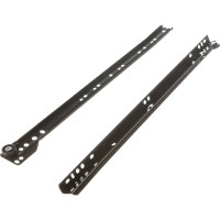 Роликовые направляющие Локри 400 мм, коричневые, 2 шт. EDS003-L400 MM BROWN