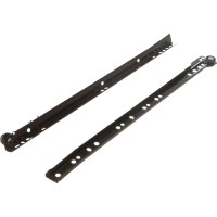 Роликовые направляющие Локри 400 мм, коричневые, 2 шт. EDS003-L400 MM BROWN