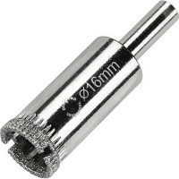 Коронка алмазная по керамике, плитке и стеклу 16 мм (2 шт.) Diamond Industrial DIDCBC016