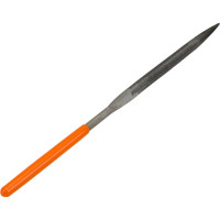 Набор надфилей (напильников) TDM ELECTRIC 10 штук, диаметр 4 мм, длина 160 мм, пластиковая рукоятка, серия Рубин SQ1026-0304