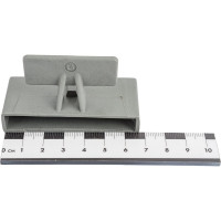 Латодержатель для деревянного каркаса Левша ЛДП 64-2 серый, 2 шт. У8-9812.Сер