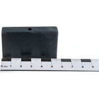 Латодержатель для деревянного каркаса Левша ЛДП 53-06 2 шт, черный У8-9810.Ч