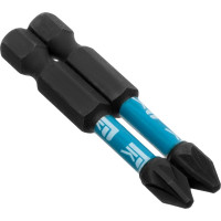 Биты профессиональные торсионные (2 шт; PZ2x50 мм; сталь S2; 1/4" Е) РемоКолор 33-8-003