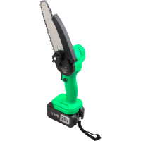 Цепная аккумуляторная пила Zitrek GreenSaw Extra power 20 В, 4,0 Ач Li-ion аккум. 1 шт, 2,0 Ач Li-ion аккум. 1шт, ЗУ 082-1851