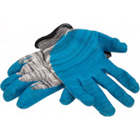 Трикотажные утепленные перчатки РемоКолор с плотным латексным обливом 24-2-108