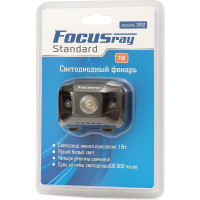 Налобный фонарь Focusray 1052 1W+2 красных светодиода 628717