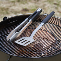 Набор: лопатка и щипцы для барбекю и гриля СОКОЛ Комфорт 62-0047