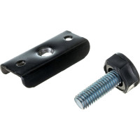 Регулируемый подпятник Локри U-образный, черный 10267