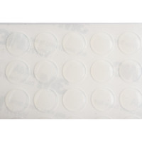 Самоклеящийся буфер Локри прозрачный, пластина 25 шт. DMP25