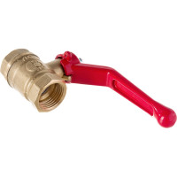 Латунный шаровой кран для воды VALFEX OPTIMA 1/2" ВР/ВР ручка-рычаг 11Б27фт1М VF.214.L0R1.012.Bir