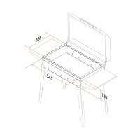 Складной мангал GRATAR МКЛ 600К