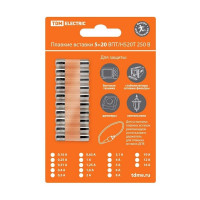 Плавкая вставка TDM ELECTRIC ВПБ6-1 0,16А 250В упак 10 шт. SQ0738-0001