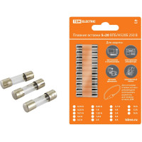 Плавкая вставка TDM ELECTRIC ВПБ6-4 0,4А 250В упак 10 шт. SQ0738-0004