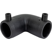 Отвод ПЭ EUROSTANDARD 90 градусов электросварной d 40 SDR11 2111160040