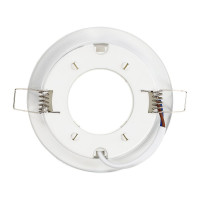 Встраиваемый светильник Smartbuy под лампу GX53 белый тонкий SBL-09WH-GX53