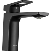 Смеситель для раковины Swedbe Kronos однорычажный, черный матовый 2010B