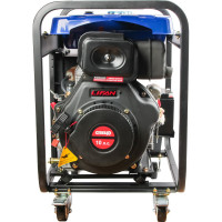 Генератор дизельный Спец SD-6700E4 1фаз,ном/макс=5,3/5,7кВт с электростар.,аккум.,колеса-4шт 3467 СПЕЦ-3467