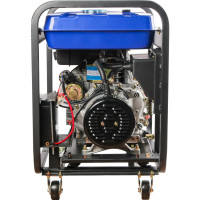 Генератор дизельный Спец SD-6700E4 1фаз,ном/макс=5,3/5,7кВт с электростар.,аккум.,колеса-4шт 3467 СПЕЦ-3467