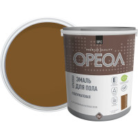 Акриловая эмаль для пола Ореол (полуматовая; золотисто-коричневая; 2.3 кг) 73366