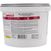Шпатлевка для влажных помещений Ореол (с антисептиком; водно-дисперсионная; полиакриловая; 4 кг) 66924