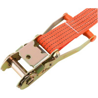 Ремень для крепления груза FIT храповый механизм 196 мм, лента 50 мм x 6 м, 2000/4000 кг 64920