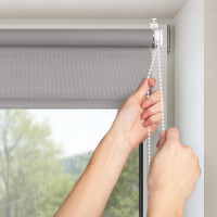 Рулонная штора PRAKTO JUTA 70x150 см, серый 8313187