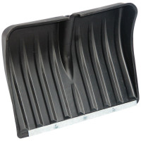 Снегоуборочная пластиковая лопата РемоКолор с планкой, без черенка, 490х370мм 69-0-451