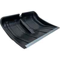 Снегоуборочная пластиковая лопата РемоКолор с планкой, без черенка, 490х370мм 69-0-451