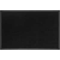 Грязезащитный коврик РемоКолор Ребро ПВХ, полиэстер, чёрный, 40x60 см 70-1-466