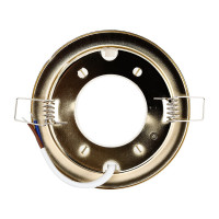 Встраиваемый светильник Smartbuy под лампу GX53 золото тонкий SBL-09GD-GX53