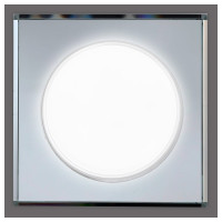 Встраиваемый светильник Smartbuy под лампу GX53 зеркальный/серебро SBL-14SL-GX53