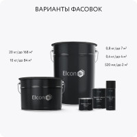 Термостойкая краска для металла, печей, мангалов, радиаторов, дымоходов, суппортов Elcon Max Therm темный шоколад, аэрозоль, 520 мл 00-00461366