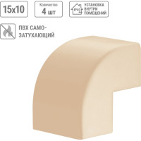 Внешний угол TDM ELECTRIC КМН, сосна, 15х10 упаковка 4 шт SQ0411-0210