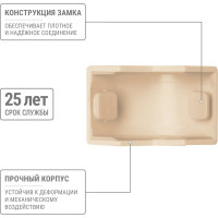 Внешний угол TDM ELECTRIC КМН, сосна, 15х10 упаковка 4 шт SQ0411-0210