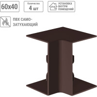 Внутренний угол TDM ELECTRIC КМВ 60х40 бук (4 шт./комплект) SQ0411-0326