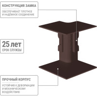 Внутренний угол TDM ELECTRIC КМВ 60х40 бук (4 шт./комплект) SQ0411-0326