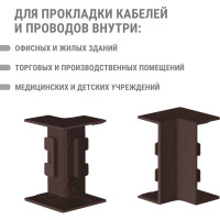 Внутренний угол TDM ELECTRIC КМВ, бук, 40х16 упаковка 4 шт SQ0411-0324